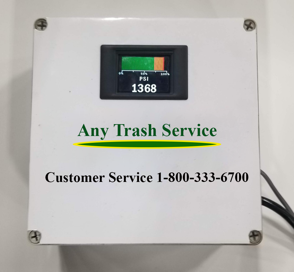 Trash Compactor Fullness Monitor